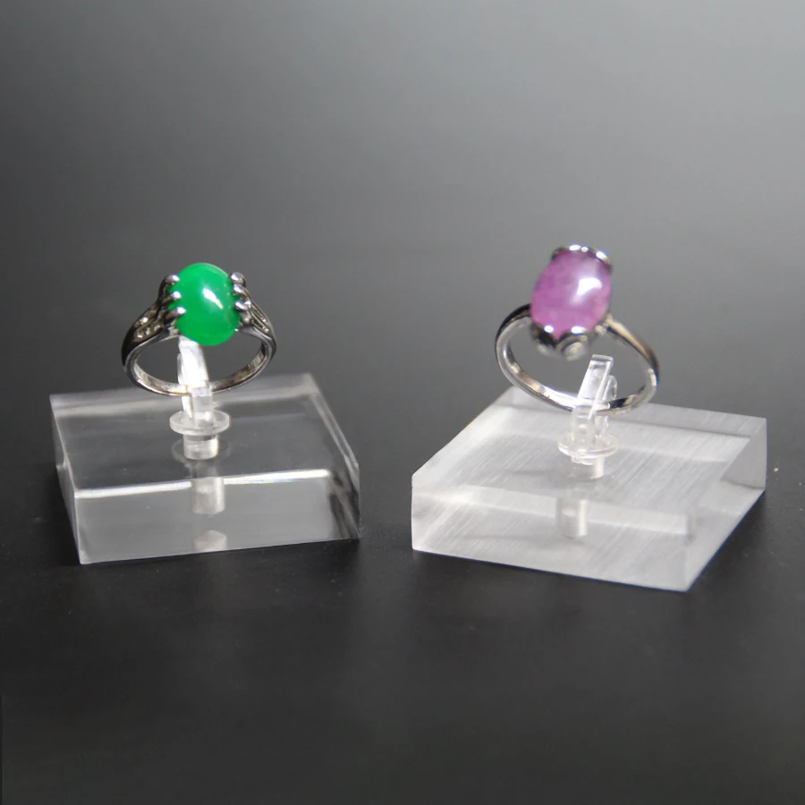 Acrylic Ring Display Rack, High-end Jewelry Decoration Stand , Ring Storage Case and Shooting Prop Holder Organizer
