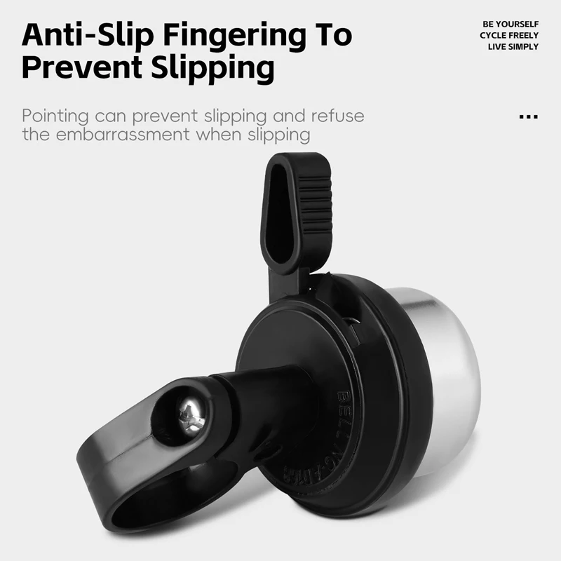 WEST BIKING Mini Bicycle Bell Retro Aluminum Alloy Clear Sound Bike Bell MTB Mountain Bicycle Handlebar Horn Bike Accessories