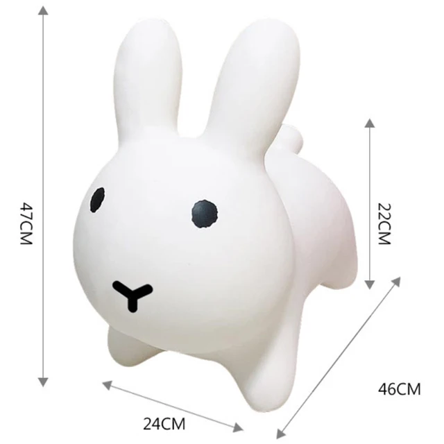 1pcs Inflatable Bunny Rabbit Bouncer Jumping Horse Toys Kids Animal Hopper Toys Ride on Child Baby Play Toys 2