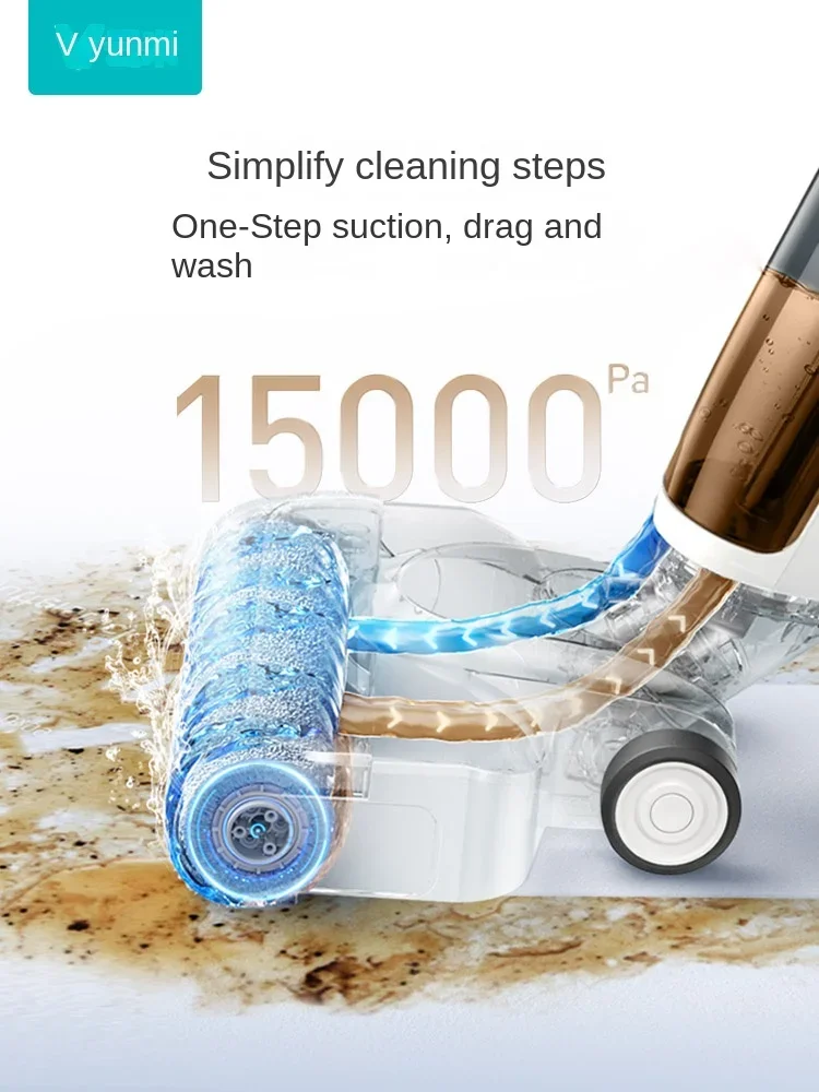 viomi Floor washer Smart 2 Dual Welt wirelessly vacuum, scrub, sweep, air dry integrated long range household appliance cleaner 2