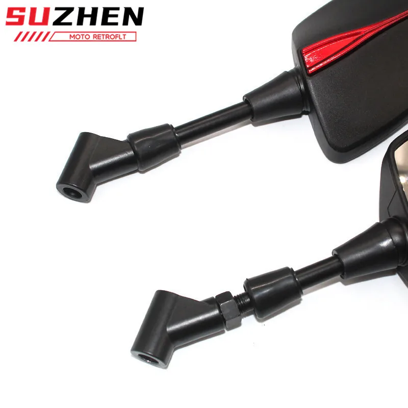 SUZUKI GSXS750 GSXS1000 범용 조정 가능한 백미러 사이드 리어 뷰 미러 GSX S750 S1000 GSXS 750 GSX S 1000