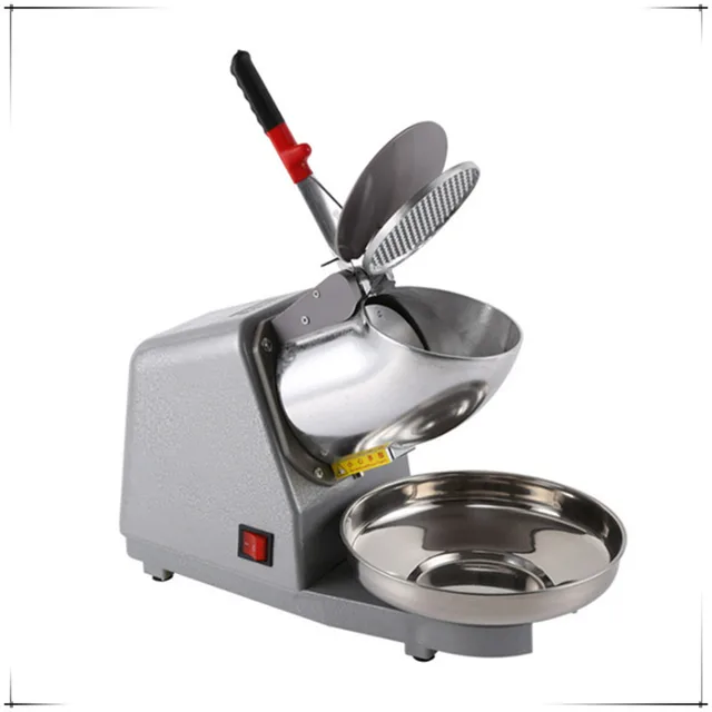Shaved ice machine Commercial ice crusher stall smoothie machine Snow ice continuous ice machine for milk tea shop 2