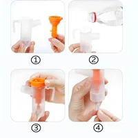 Compresseur d'air médical portable pour enfants et adultes, atomiseur de toux, nébuliseur, inhalateur, déterminer les voies respiratoires, inhaler, humidificateur, soins de santé 2