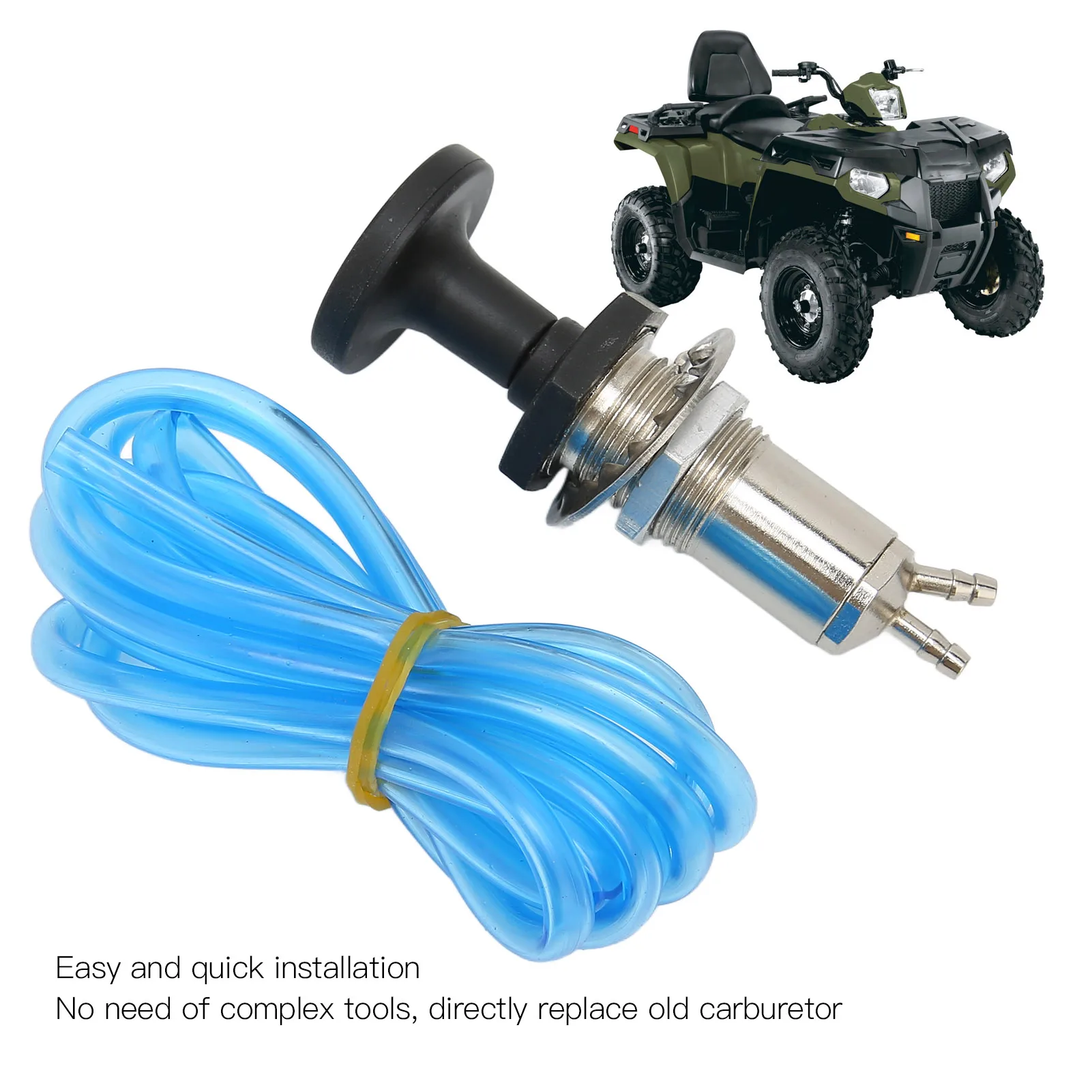 Fuel Plunger Kit Fuel Plunger Kit Fuel Primer Plunger Pump Kit for Snowmobile ATV UTV Motorcycles Motor Boats Primer Pump