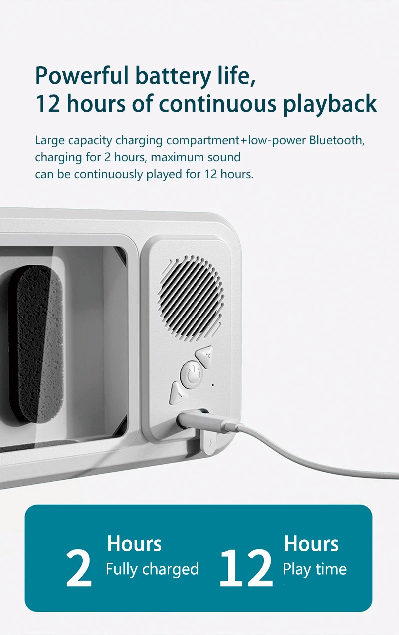 Funda de smartphone impermeable para baño con Altavoz Bluetooth, soporte de pared para teléfono, soporte antivaho para ducha, baño, cocina » Funda de smartphone impermeable para baño