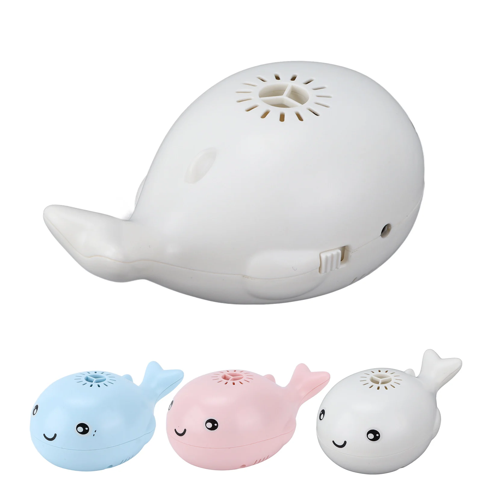 Whale Bath Toy Cute USB Charging Portable Whales Toys Floating Ball for Children Gift