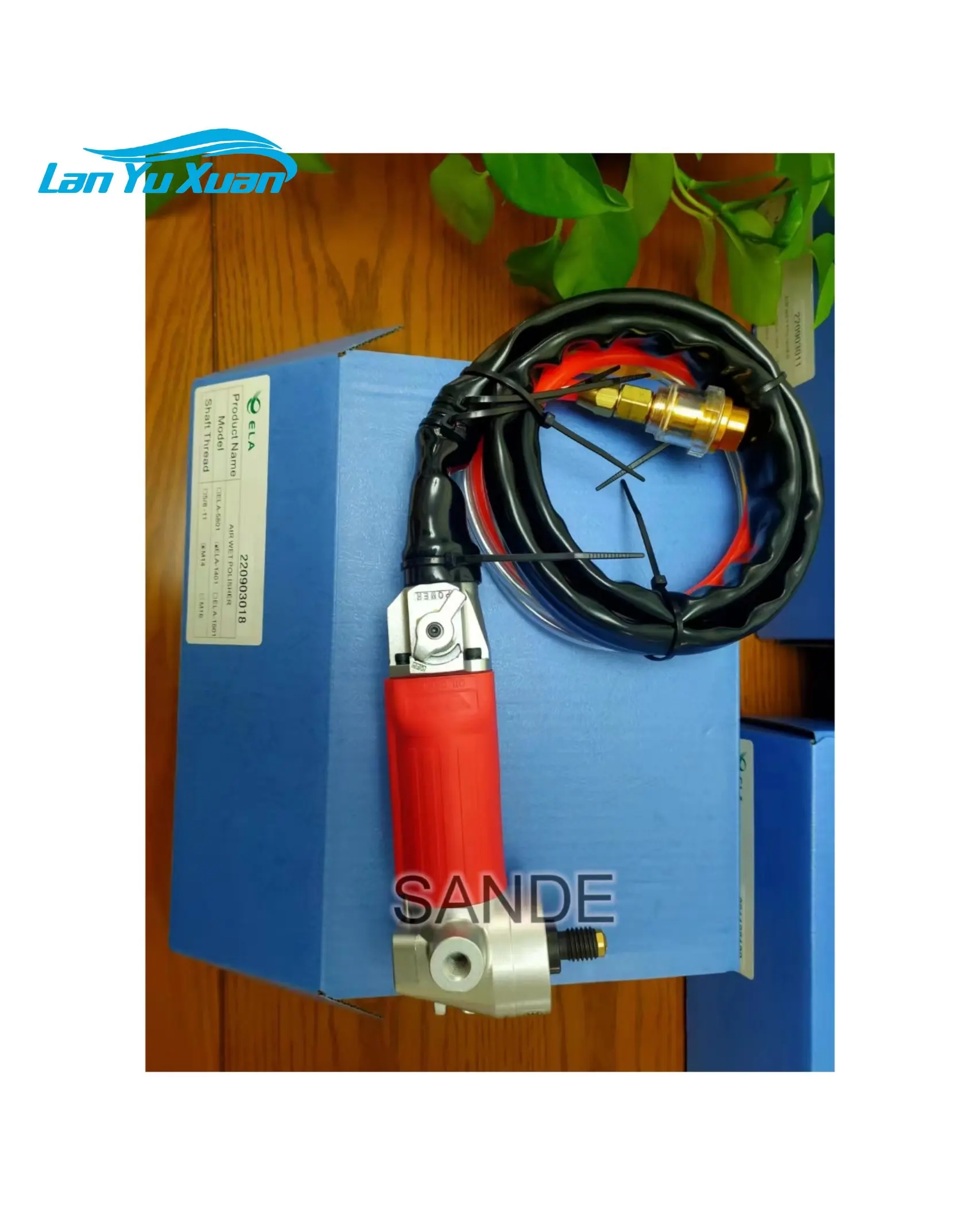 

SANDE Sale Pemumatic Air Wet Sander Air Wet Polisher for Granite Marble, Stone