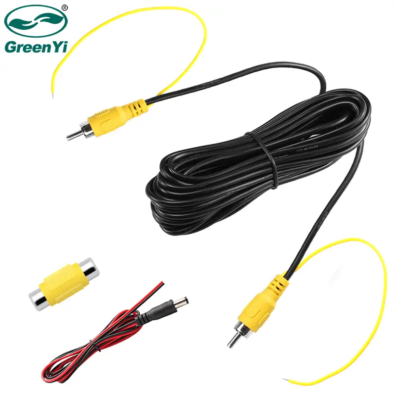 GreenYi Upgraded Double-Shielded RCA Video Cable for Monitor and Backup Rear View Camera Connection 6m 10m 15m 20m AV Extension - Image 2