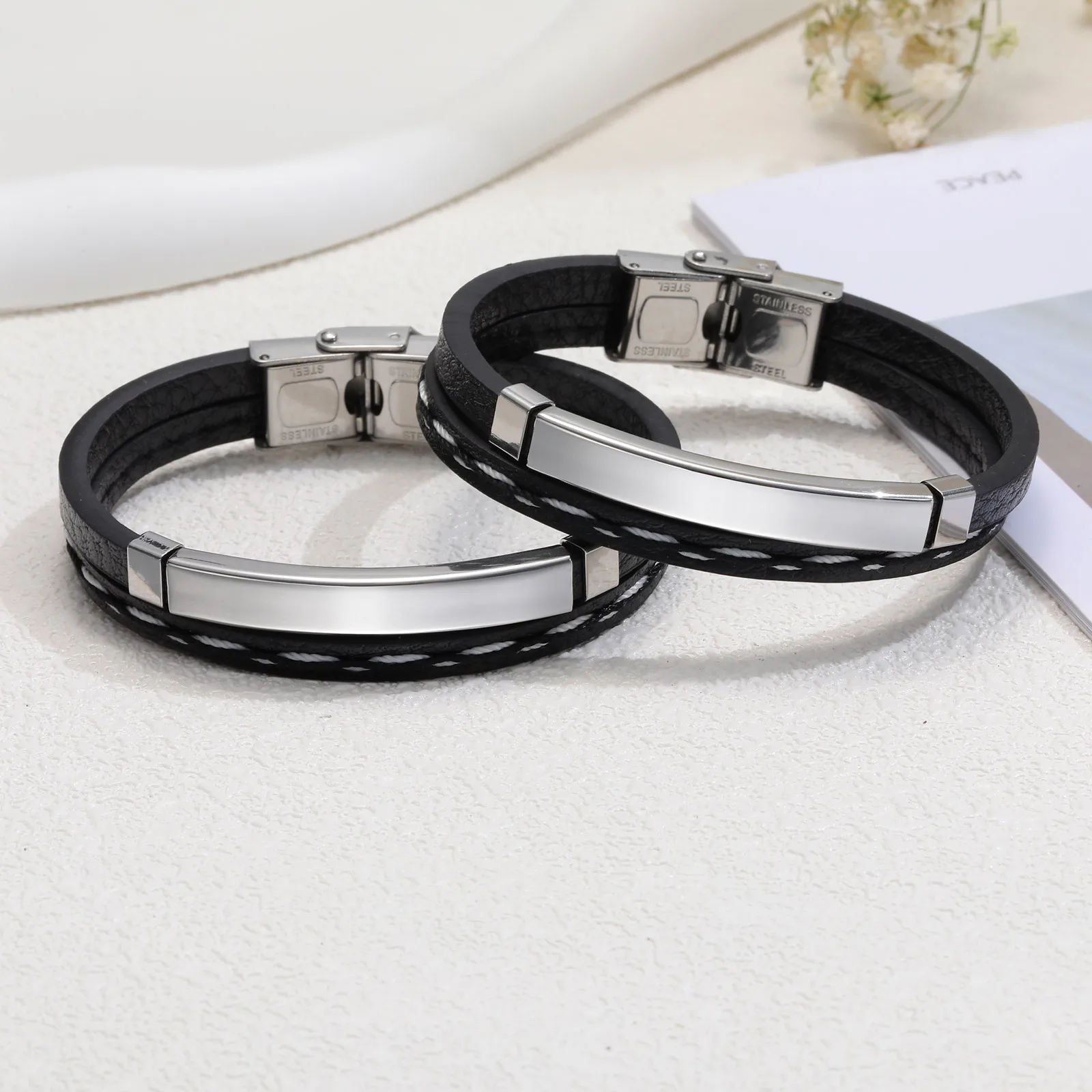 Pulsera De Pareja Personalizada, Regalos De Pareja, Pulsera De Fecha De