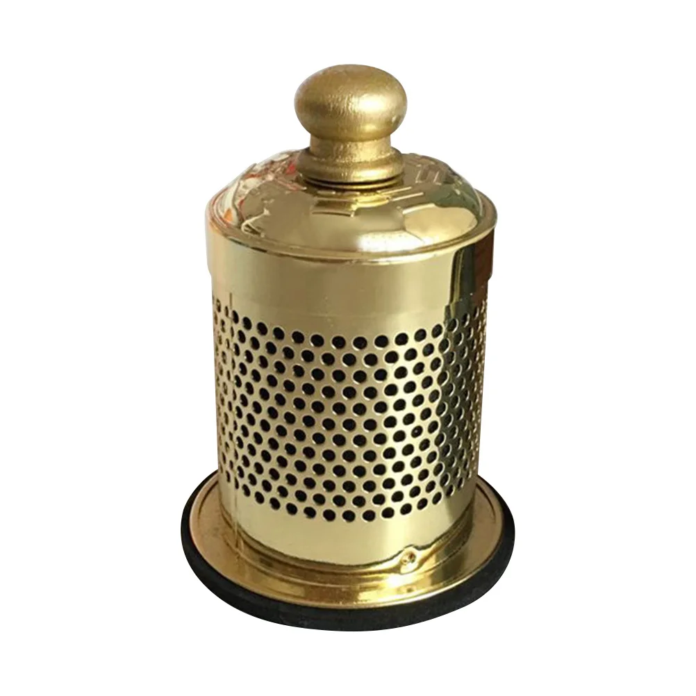 

Portable Moxibustion Box Copper Moxa Burner Acupuncture Moxa Cone Burner Holder