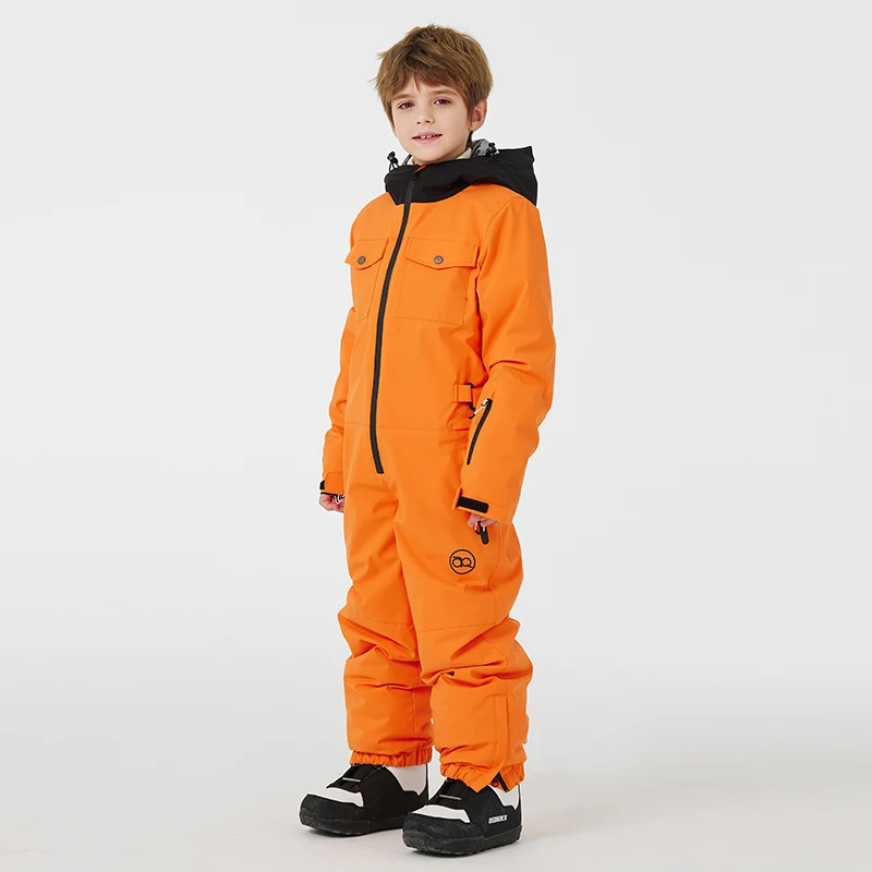GSOU SNOW Feminino Terno De Esqui Uma Peça Snowboardsuit