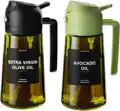 2pcs Black Green