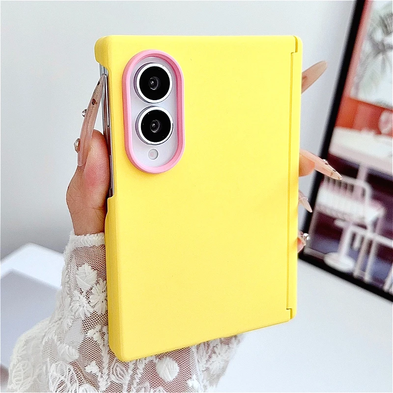 Luxury Frosted Candy Color Slim Shockproof Phone Case - 2-Piece Set