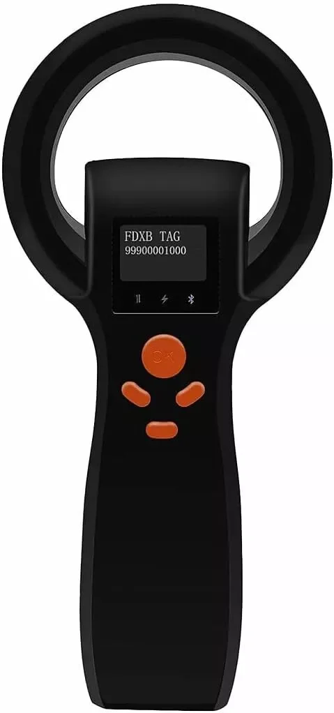 AVID 10/15 Digit Microchip RFID Pet Scanner Universal FDX-A FDX-B HDX Tag Reader