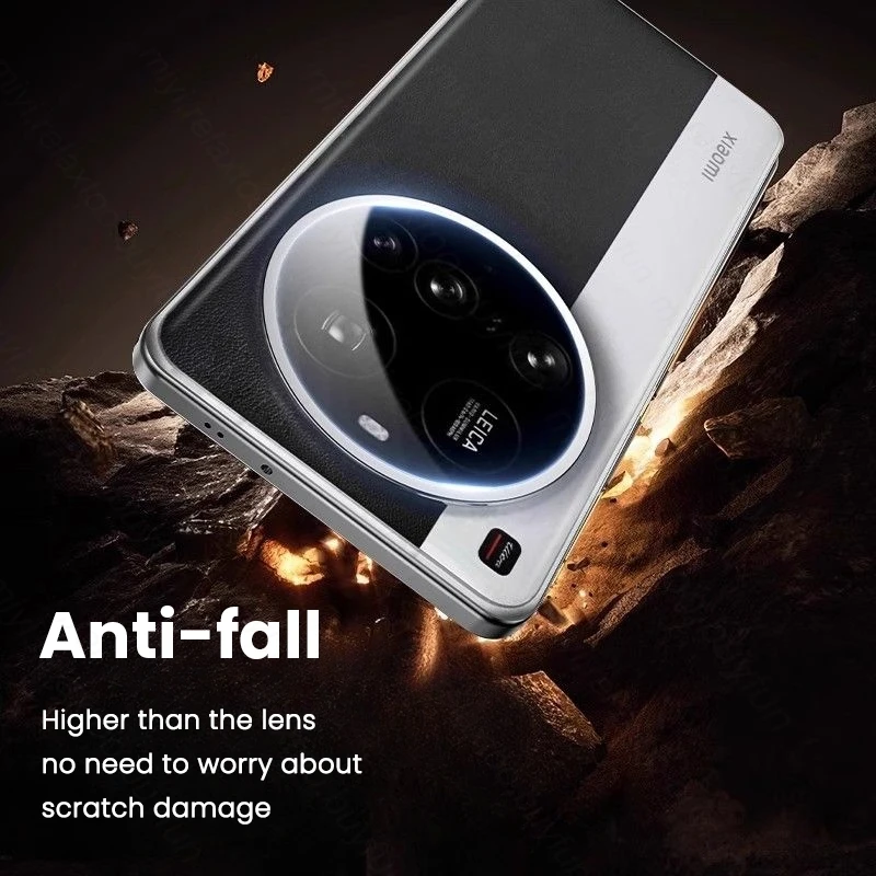 2-Pack Clear Crystal 3D Tempered Glass Camera Lens Protector Film