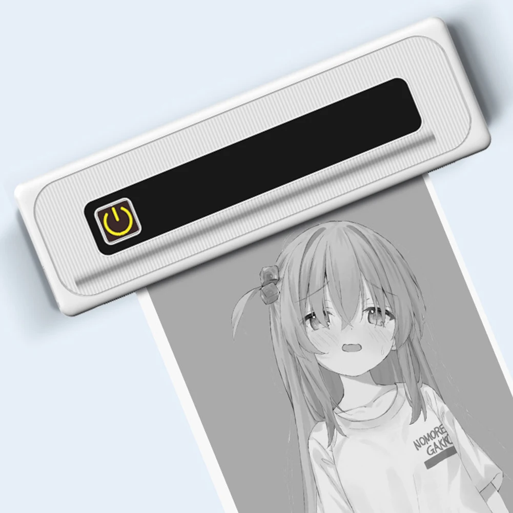 무선 BT 200dpi BT 스티커 프린터, 롤 용지 포함, 휴대용 열전사 프린터, 저널 사진 노트용 포켓 열전사 프린터