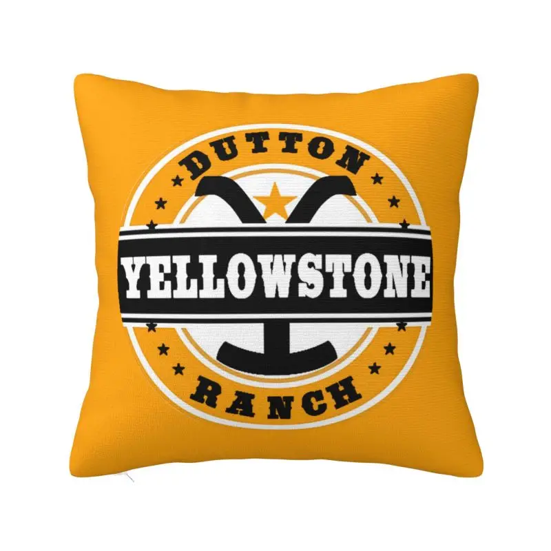 

Современная наволочка для подушки Yellowstone, домашний декор, наволочка для подушки для автомобиля