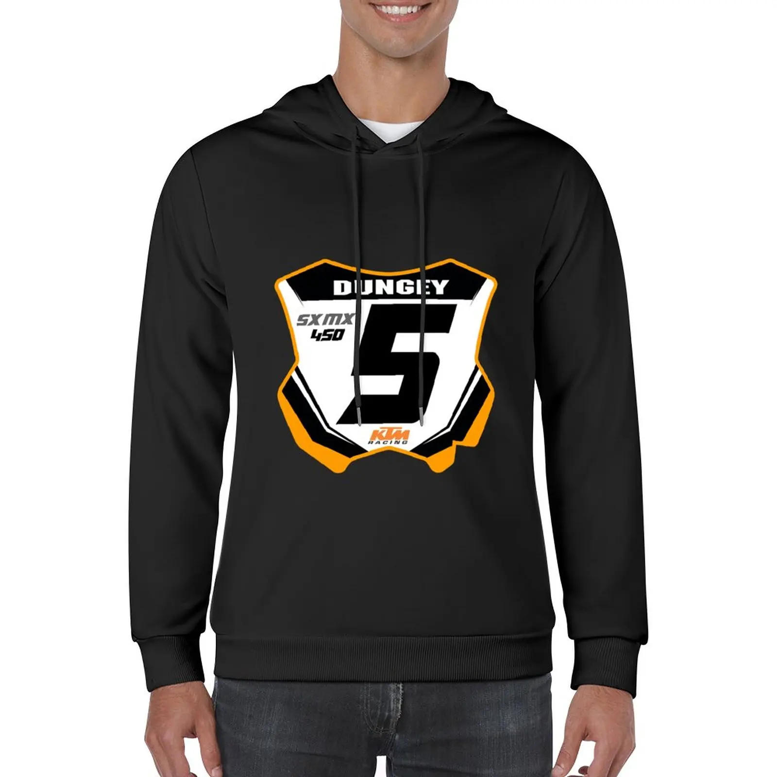 

New Ryan Dungey RD5 Motocross Number Plate Design Essential Pullover Hoodie men's autumn clothes hoodies for men