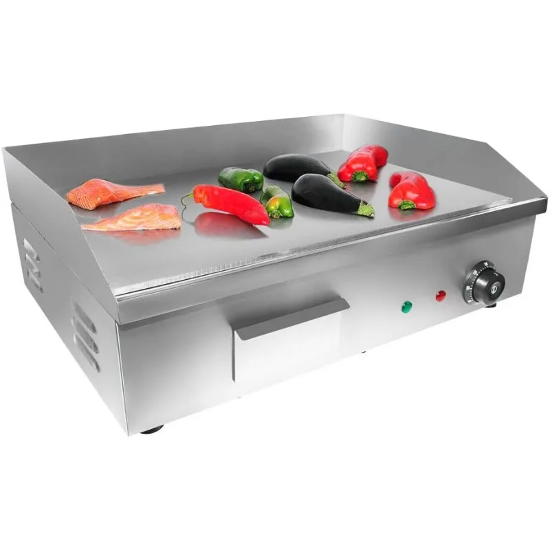 

Плоский гриль ALDKitchen Teppanyaki с одним термостатом, коммерческая гриль