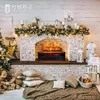 Mobile Electric Fireplace Simulation Flame Home Heater Decoration New American Charcoal Basin Fireplace Core Homestay Villa 3