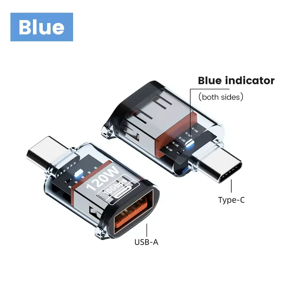 ตัวเลือกสินค้า อะแดปเตอร์ชาร์จเร็ว USB-C 120W พร้อม OTG