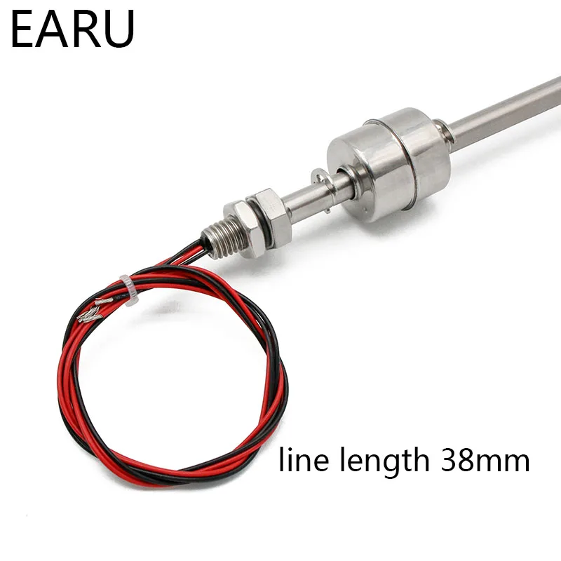 Description Picture 6 of itemStainless Steel Float Switch Tank Liquid Water Level Sensor Double Ball Float Switch Tank Pool Flow Sensors 10W 50W Control Pump