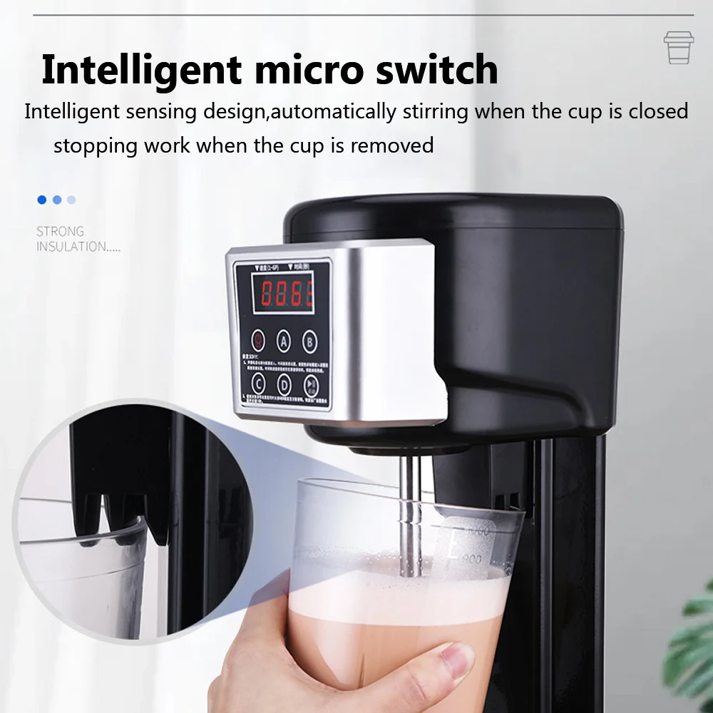 XEOLEO Electric Milkshake Machine Electric Milking Blender 300W Milk Frother Blender Machines Kitchens Accessories for Home Bar 2