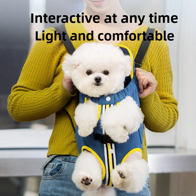 Pet Chest Bag Dog Bag Portable Travel Shoulder Backpack Outside Cat Four Legs Backpack Cat
