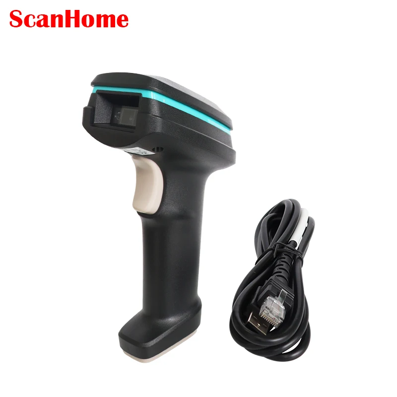 ScanHome-Handheld Barcode Scanner, 1D, 2D, QR, PDF417DPM, USB, RS232TTL485Industrial Code Scanning Machine, SH-520