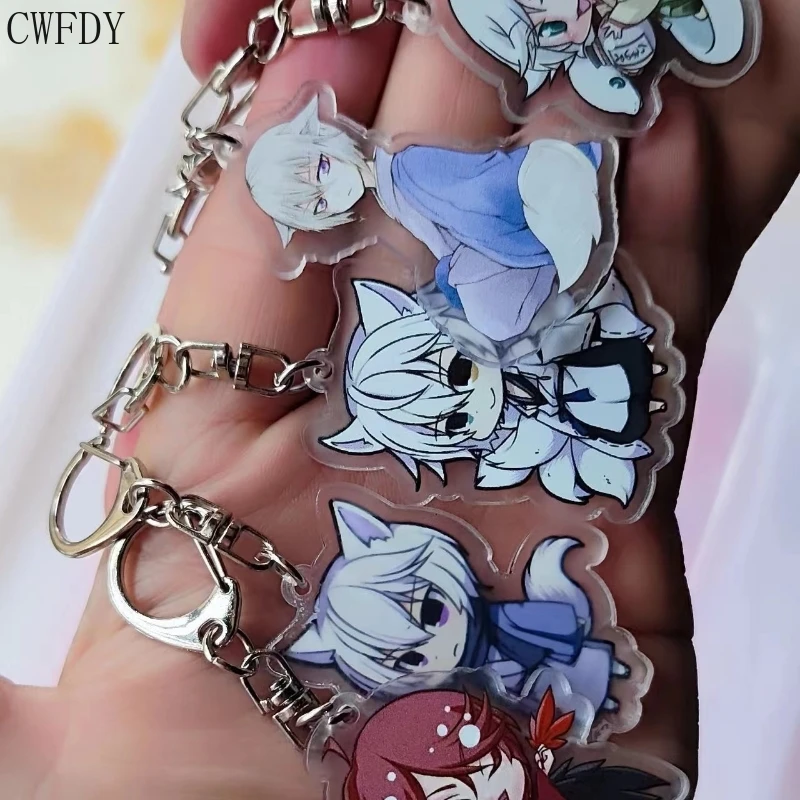 

Kamisama Kiss Kamisama Love Keychain Cute Tomoe Kurama Mi Zu Ki Anime Figures Acrylic Key Chain For Shopping Mall Birthday Gift