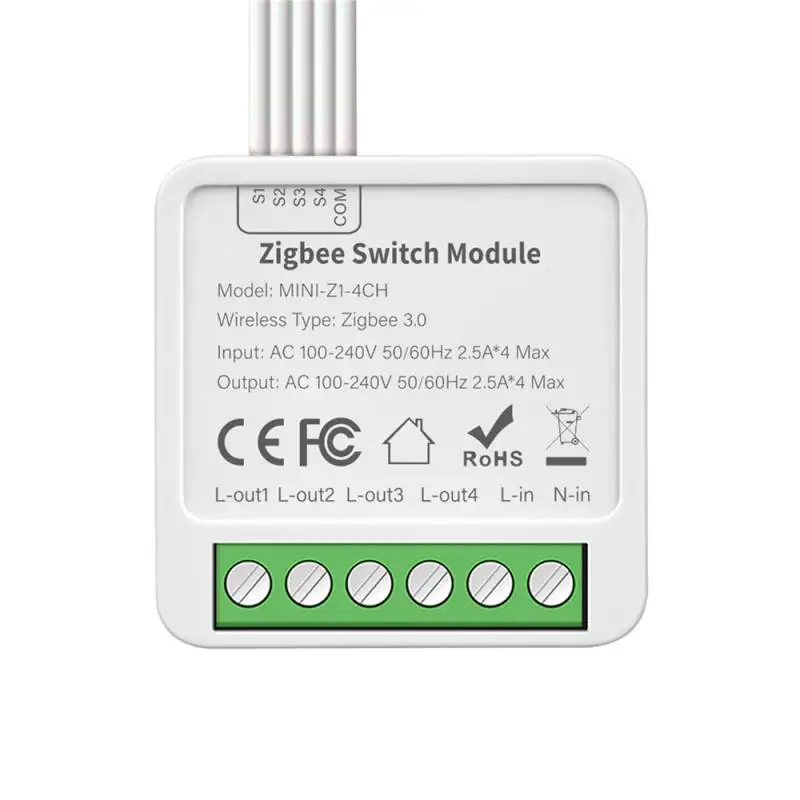 Zigbee 4 gang
