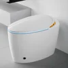 Unique Smart Toilet with Bidet Built In, Intelligent One Piece Toilet For Modern Bathroom, Auto Open/Close Seat, Foot Sensor 1