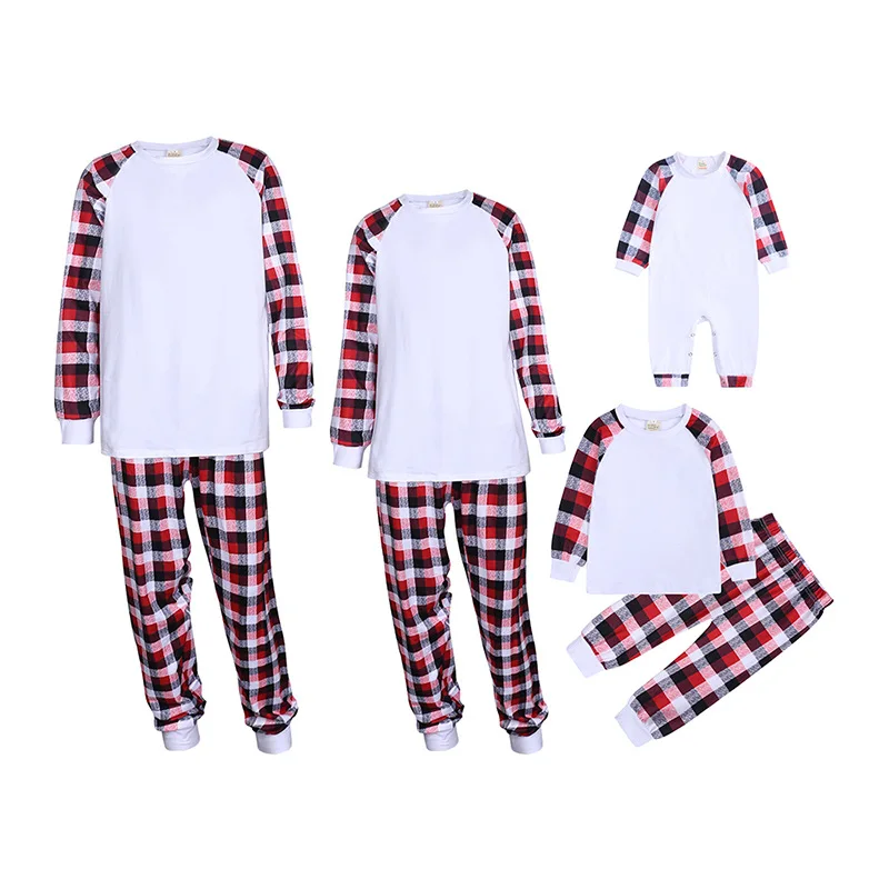 thumbnail image 1 of Pijamas navideños para la familia, madre, niños, niños, familia, conjuntos a juego, trajes, padre, hijo, bebé, recién nacido, conjuntos de ropa, camisetas y pantalones, 1 of 5