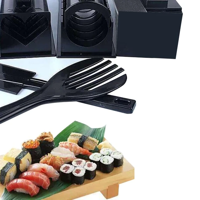 Sushi Making Kit for Beginners, Plastic Premium Tool Set, Sushi Rice Roll,  Mold Shapes,DIY Sushi Tool for Beginners, 10 Pcs - AliExpress