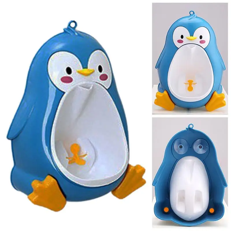 Toddler Urinal For Boys Training Potty Toddler Urinal For Boys Adjustable Penguin Shape Toilet Training Pee Stand For Toilet 3