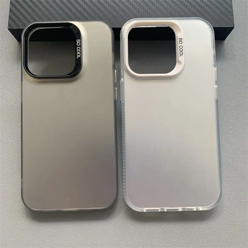 For iPhone 14 Pro Max Case iPhone 14 Plus Phone Case iPhone 14 Pro Cover iPhone 14 15 13 12 11 Metallic Aurora Skin Matte Cover - 3