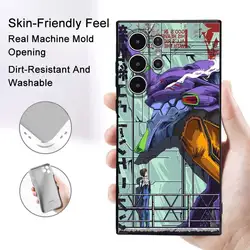 Neon Genesis Evangelion - Inspired Non - Slip Full Cover Soft Phone Case - SamsungS25ULTRA (Z1)