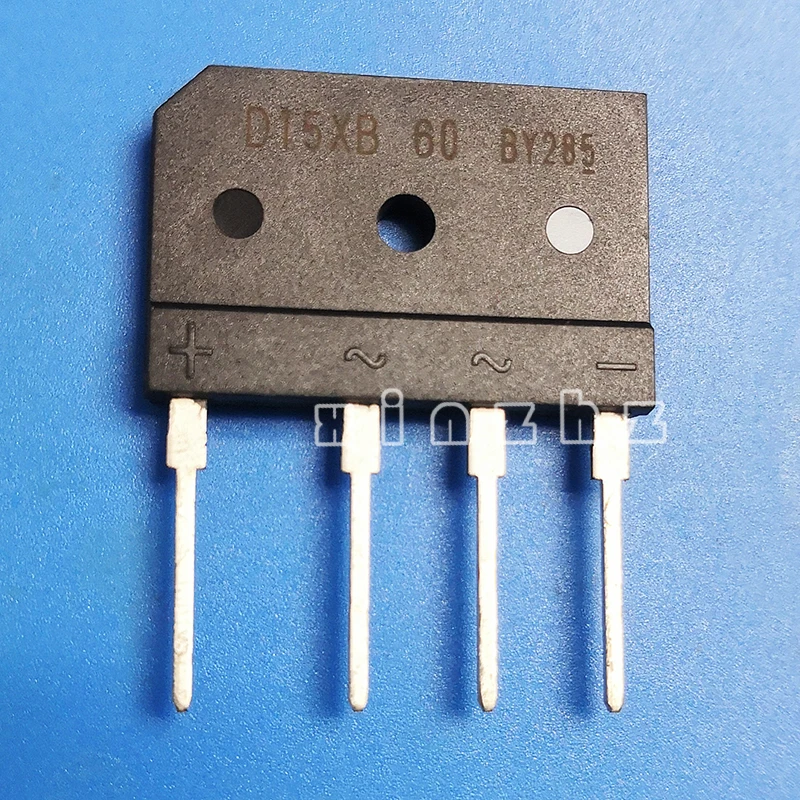 2pcs D15XB 60 D15XB60 Rectifier Bridge 15A600V and 100% original