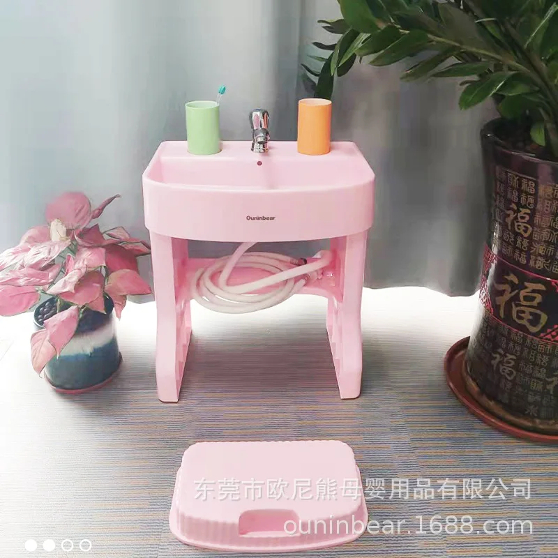 Nuovo lavabo per bambini con lavabo di simulazione per bambini di fascia alta Baby Wash Face lavarsi i denti