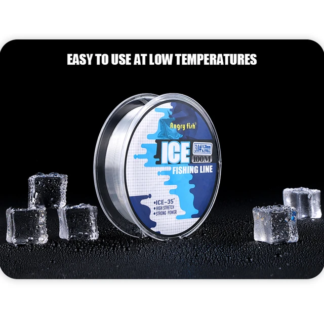 100M Ice Fishing Line Monofilament Super Strong Nylon Line for Winter Ice Lake  Fishing Accessories - AliExpress