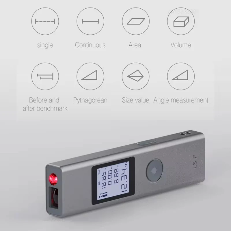 Laser Rangefinder Distance Meter Global Version youpin DUKA LSP/LS2 40m Portable Rechargeable Digital