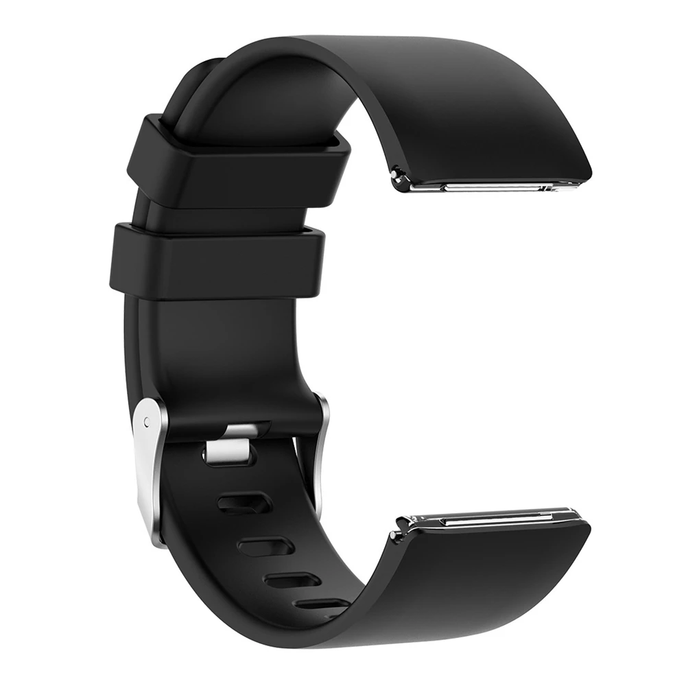 

Ремешок для умных часов Fitbit Versa 2, спортивный Браслет для Fitbit Versa, водонепроницаемый черный ремешок на запястье