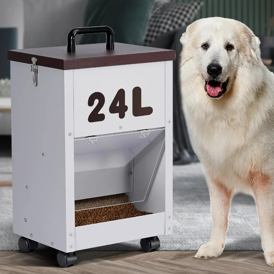 Outdoor Automatic Dog Feeder for Large Breeds