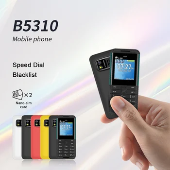 SERVO BM5310 3 SIM Card 3 Standby Mini Mobile Phone Auto Call Recorder Bluetooth Dial Speed Dial Magic Voice 1.3" Small Phone