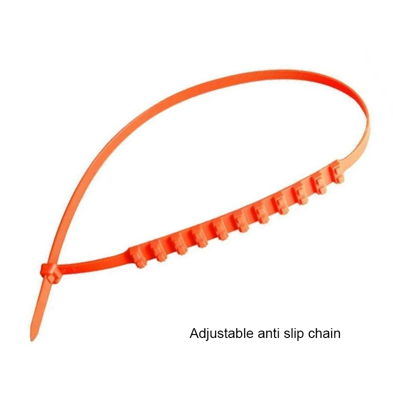 10pcs Car tire anti-skid ties emergency snow anti-skid chains universal mud car chains obd2 car accessories