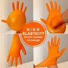 Heavy Duty Nitrile Gloves 8Mil Extra Thick Mechanic Home Garden Disposable Glove with Textured Grip Antislip Safety Work Gloves 5