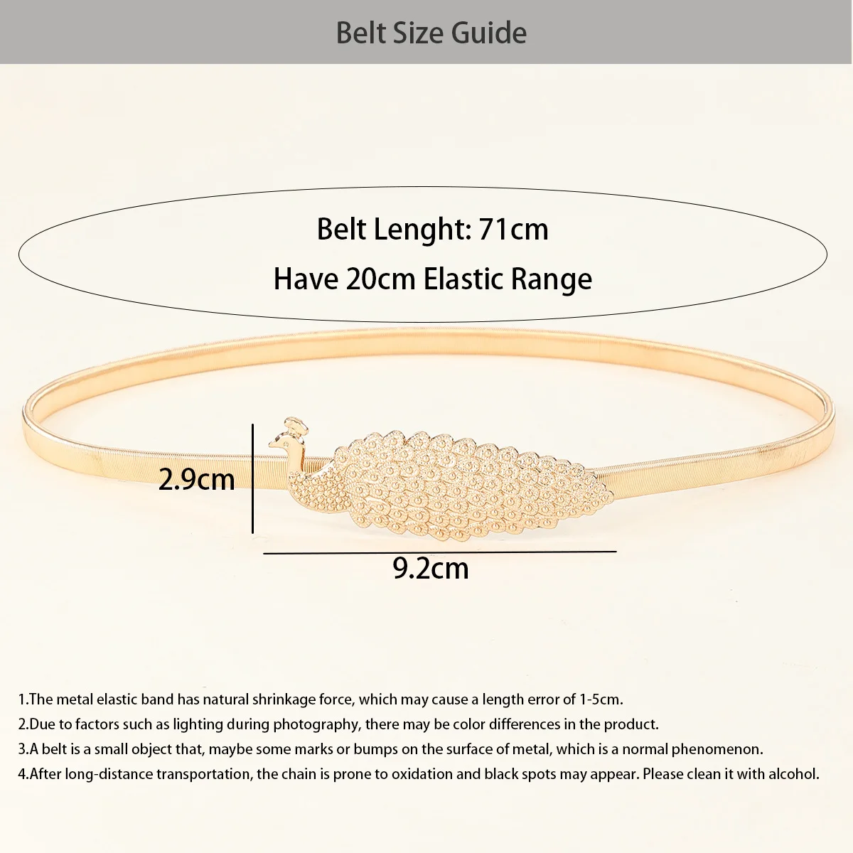 Elastische Goldketten-Gürtel für Damen, Metall-Taillengürtel, Strass-Stretch-Taillengürtel für Kleider und Röcke, luxuriöser Designer-Taillengürtel – Detail 5