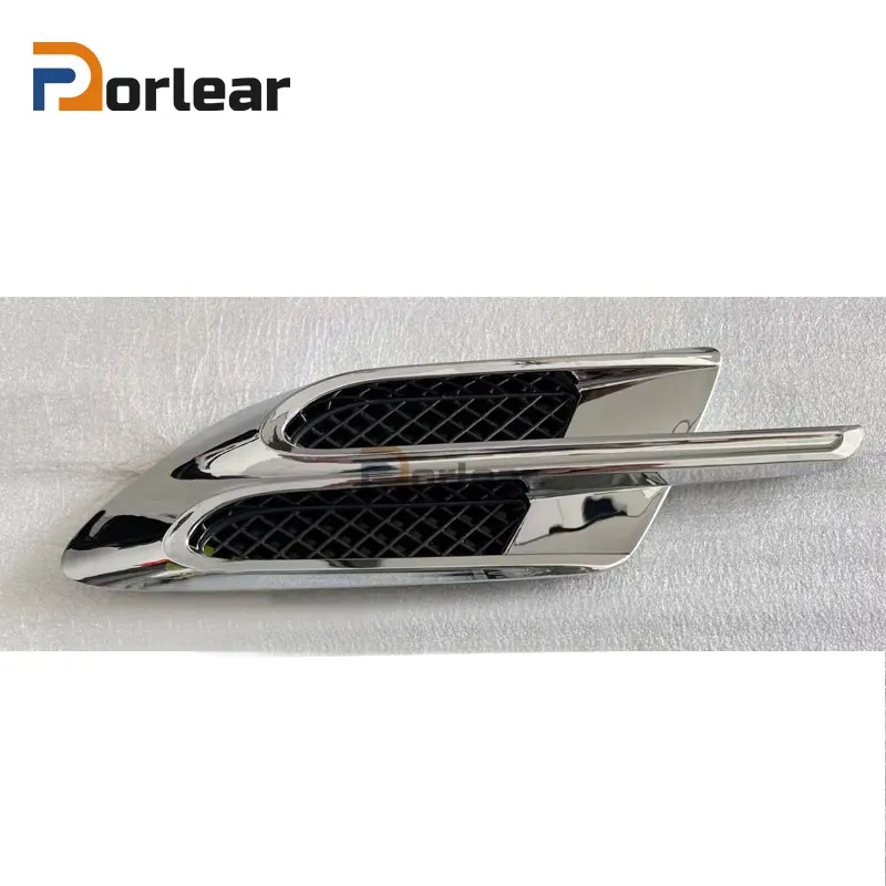 1PCS Front Fender Chrome Air Grill Grille Trim For Bentley Bentayga-36A821273D 36A821274D 36A821273E 36A821274E