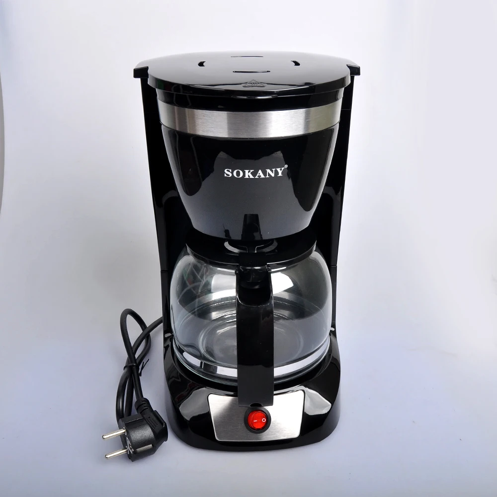 Houselin Small Coffee Maker 12 Cups capacity with Reusable Filter