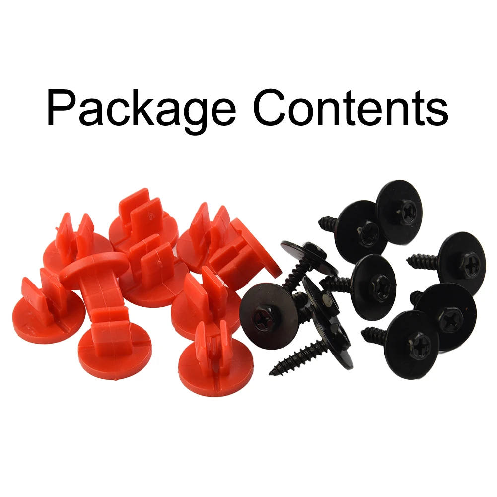 Engine Undertray Cover Clips Screws Set For Volvo V50 C30 For Jaguar For Ford Plastic Grommets